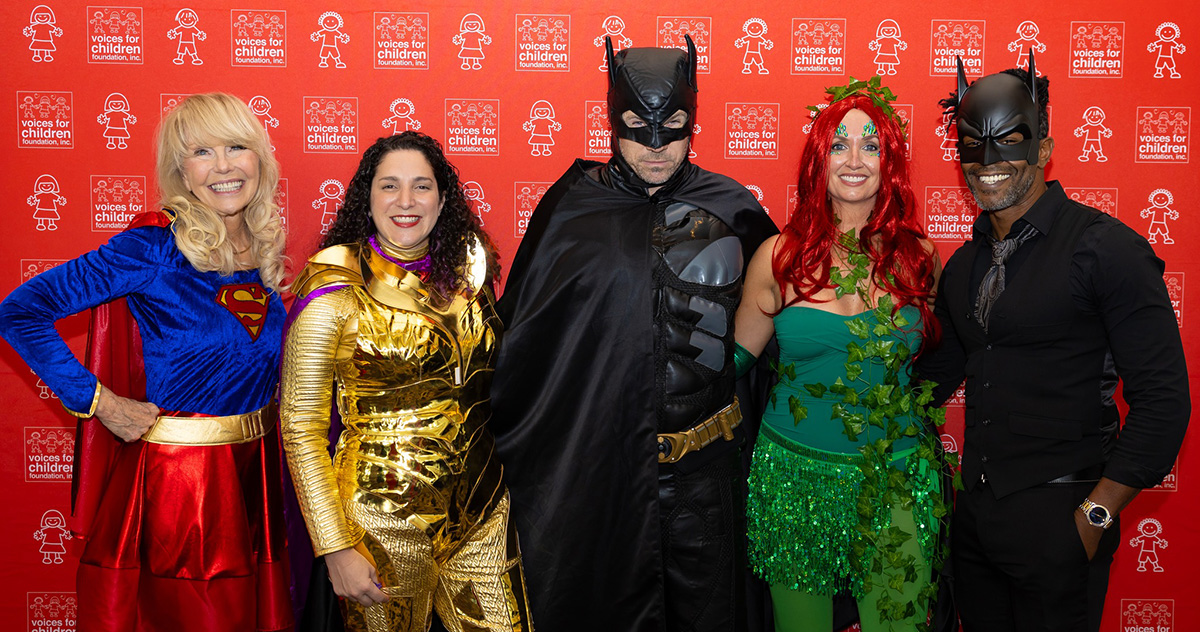 Voices for Children 27th annual luncheon - superheroes theme