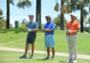 Voices For Children 2022 Golf Tournament:  Cliff Kling, Daniel Liu, Brad Melmsten