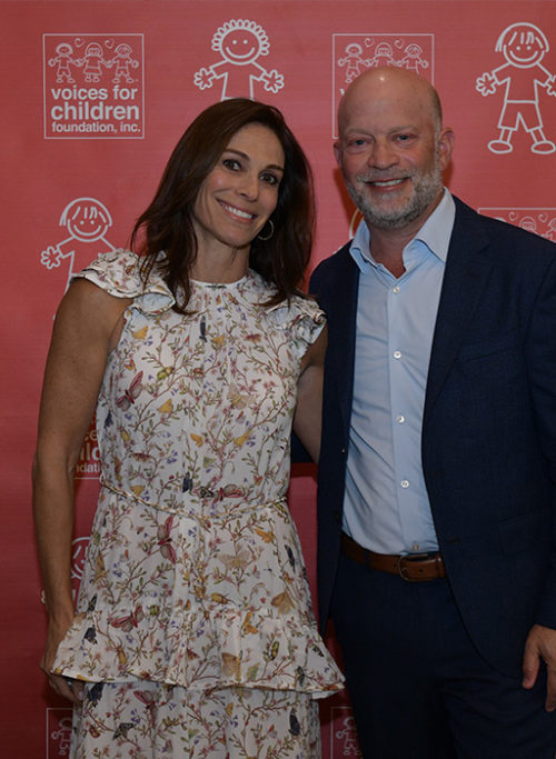 Voices For Children 2022 Golf Tournament:  Suzanne and Brad Meltzer