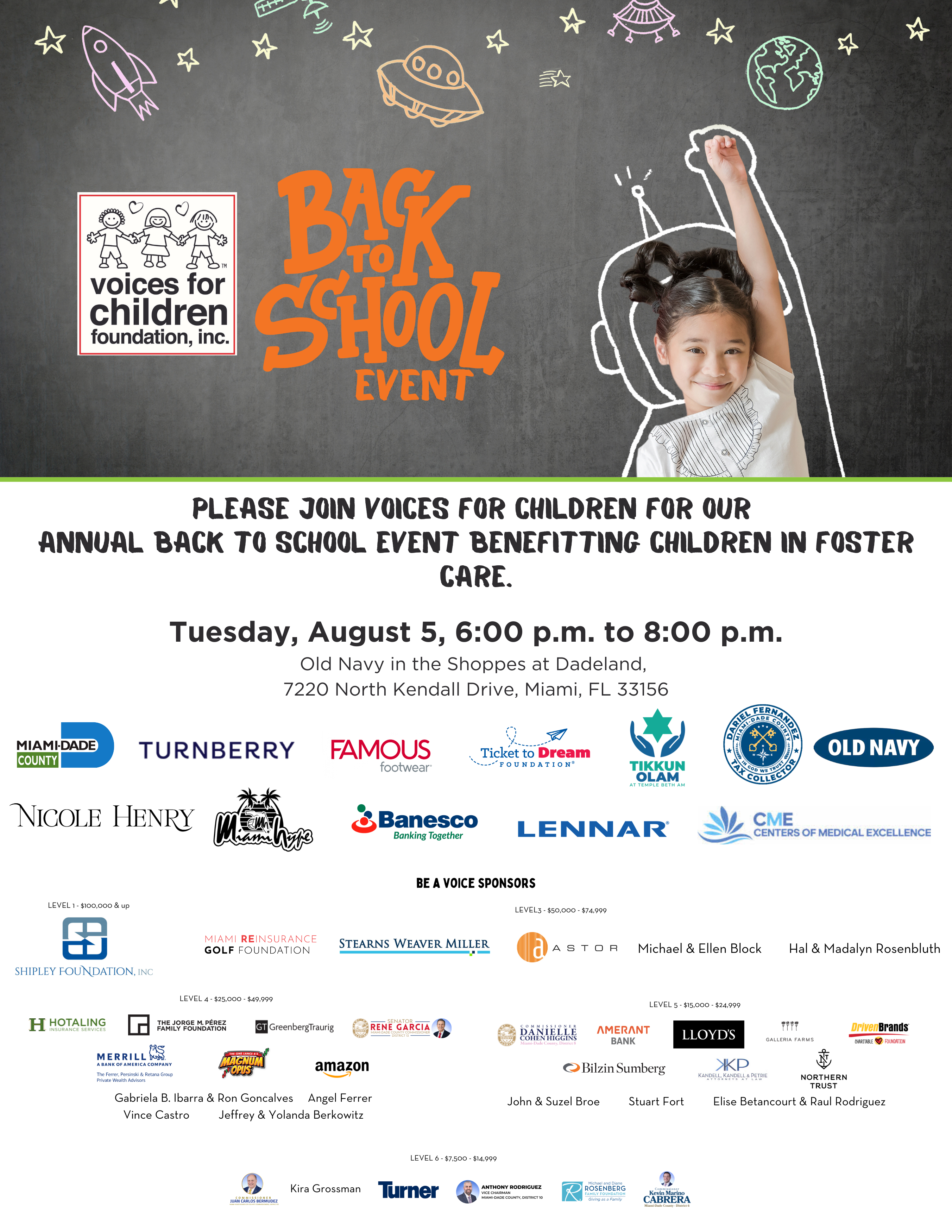 Back to School 2025 Flyer