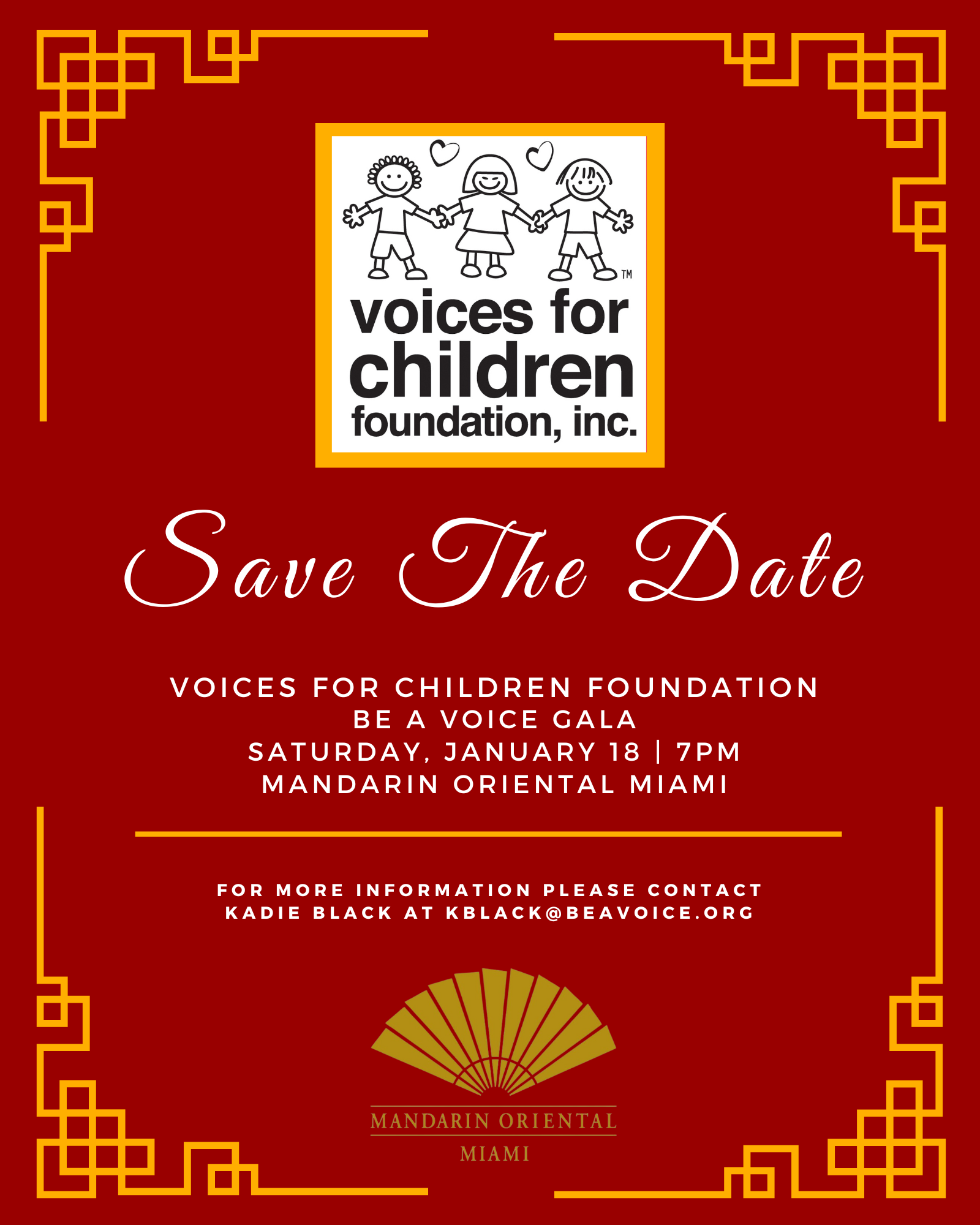 2025 Gala Save the Date