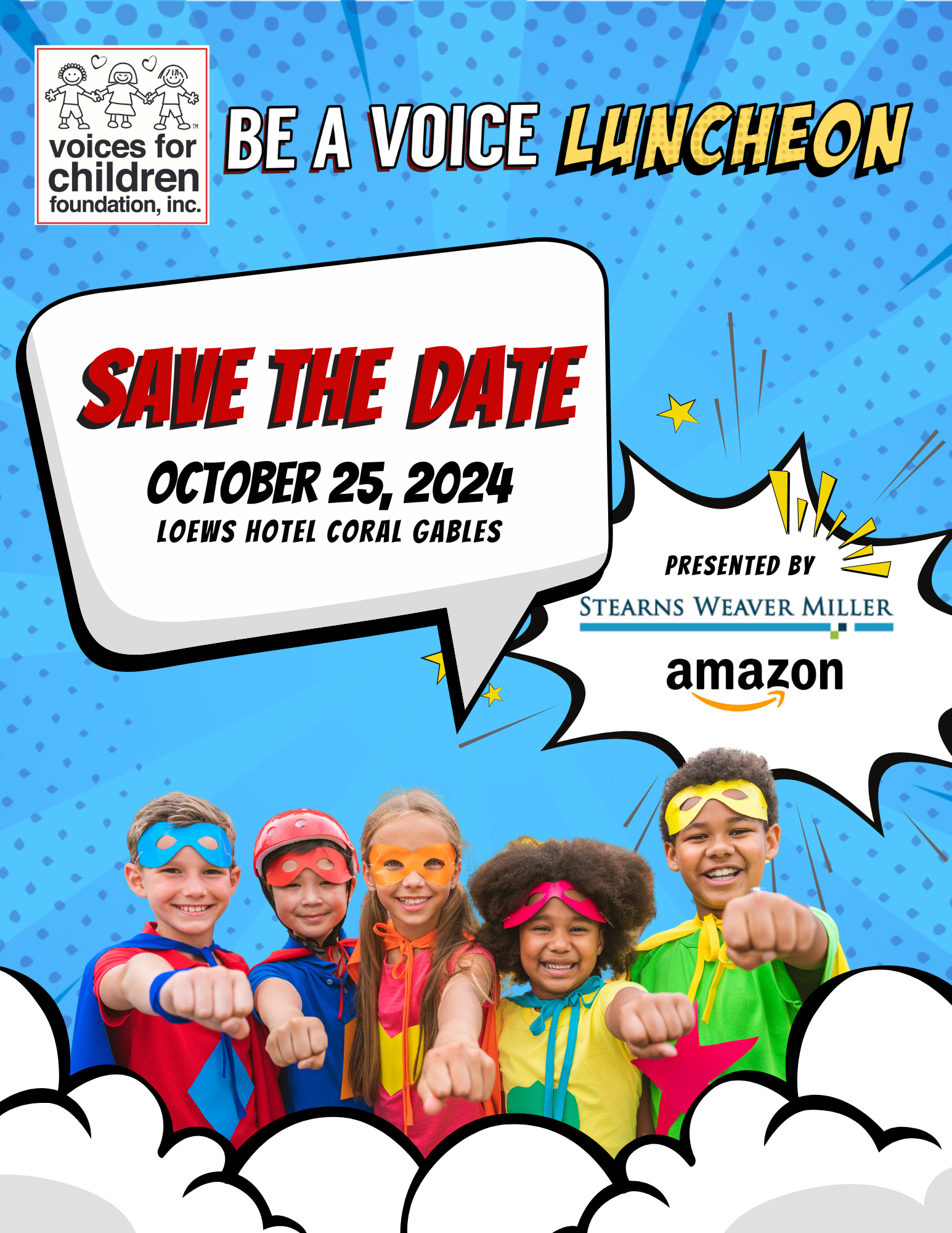 2024 Be A Voice Luncheon Save the Date