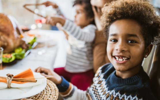 Voices for Children Thanksgiving Day lunch