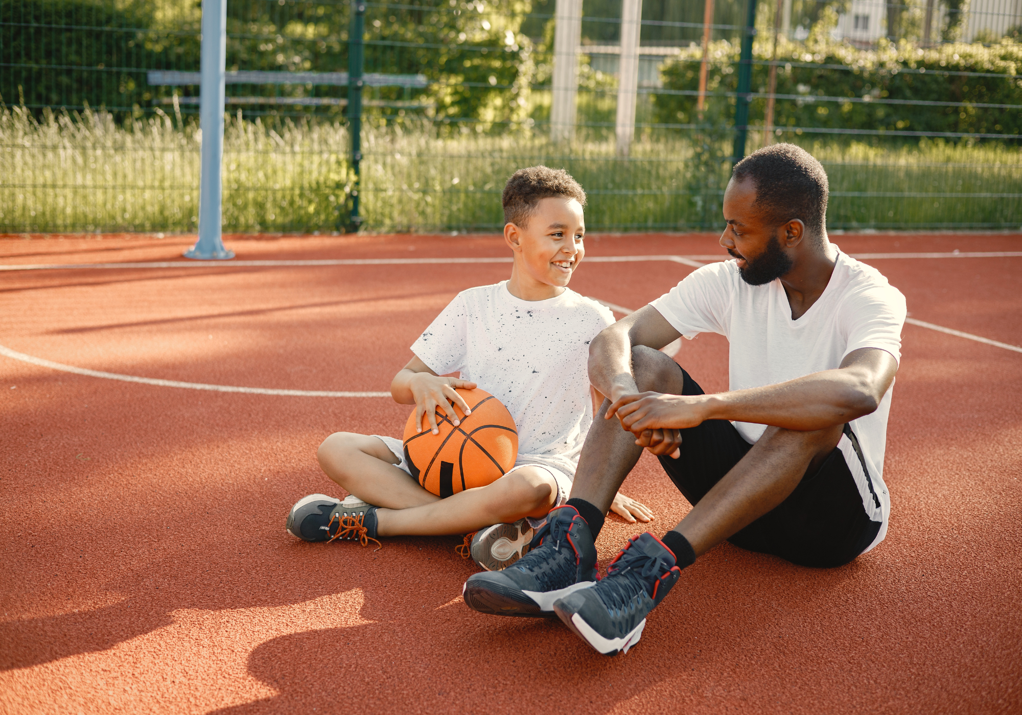 A Child Speaking with an adult